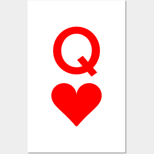 Queen Of Hearts Posters and Art